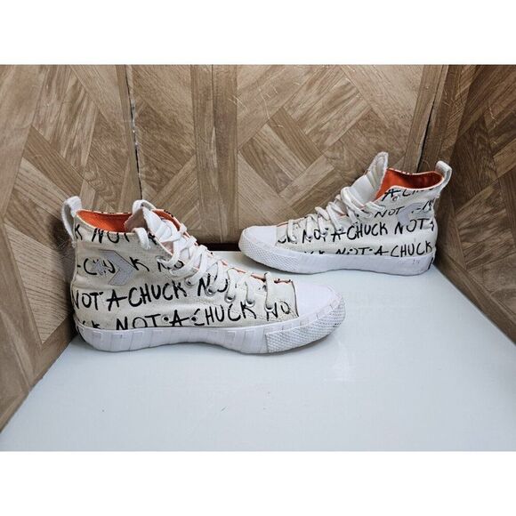 Converse Men's All Star Fashion Hi-top Not A Chuck White Size 8.  190 - Picture 7 of 12
